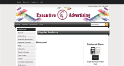 Desktop Screenshot of executiveadvertisingpr.com