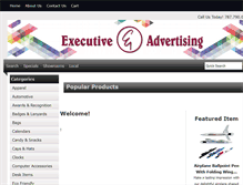 Tablet Screenshot of executiveadvertisingpr.com